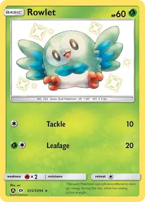 Rowlet #SV2