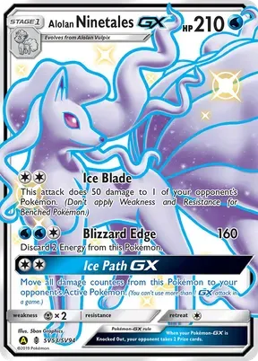 Alolan Ninetales-GX #SV53