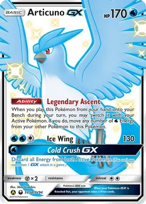 Articuno-GX #SV54