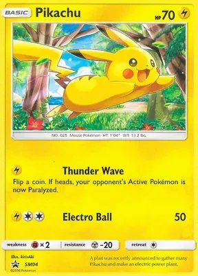 Pikachu #SM04