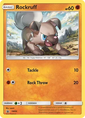 Rockruff #SM06