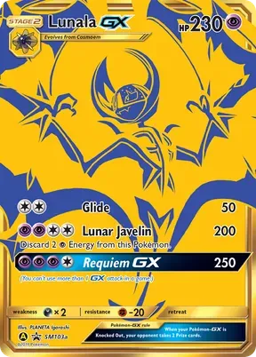 Lunala-GX #SM103a