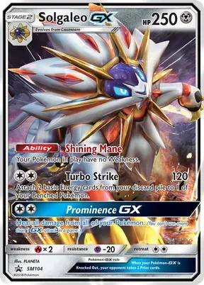 Solgaleo-GX #SM104