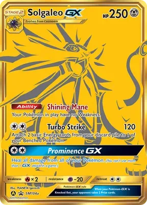 Solgaleo-GX #SM104a