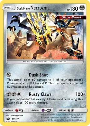 Dusk Mane Necrozma #SM107