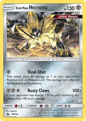 Dusk Mane Necrozma #SM124