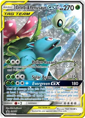 Celebi & Venusaur-GX #SM167