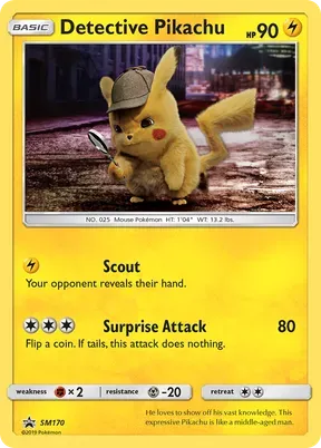 Detective Pikachu #SM170