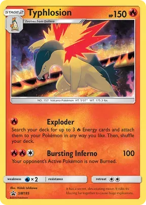 Typhlosion #SM185