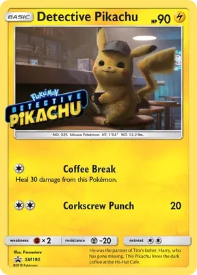 Detective Pikachu #SM190