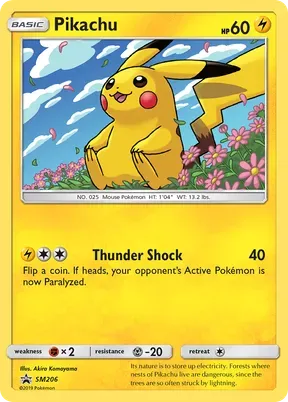 Pikachu #SM206