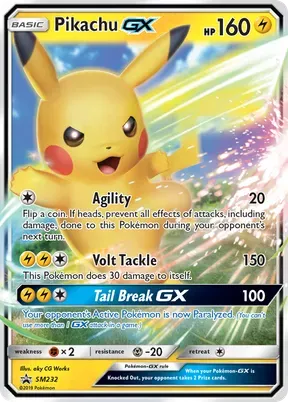 Pikachu-GX #SM232