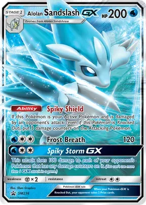 Alolan Sandslash-GX #SM236