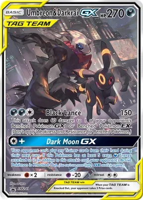 Umbreon & Darkrai-GX #SM241