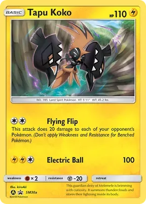 Tapu Koko #SM30a
