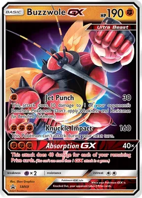 Buzzwole-GX #SM69
