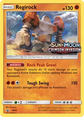 Regirock #SM74