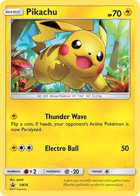 Pikachu #SM76