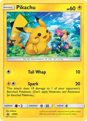 Pikachu #SM86