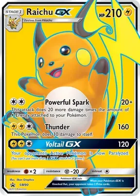 Raichu-GX #SM90