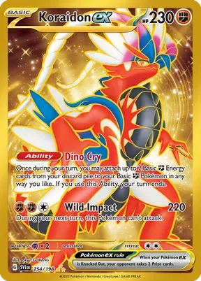 Koraidon ex #254