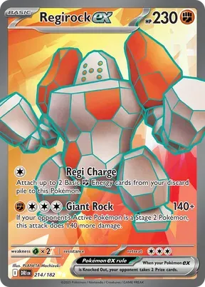 Regirock ex #214