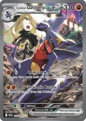 Cynthia's Garchomp ex #232