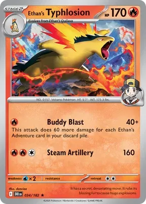 Ethan's Typhlosion #34