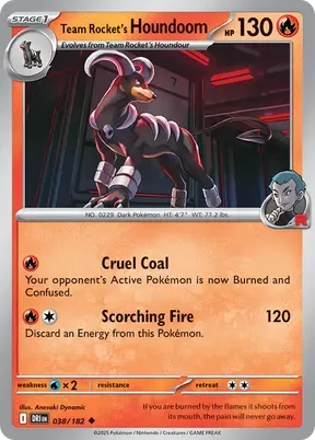 Team Rocket's Houndoom #38