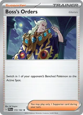 Boss's Orders (Ghetsis) #172
