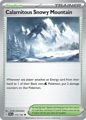 Calamitous Snowy Mountain #174