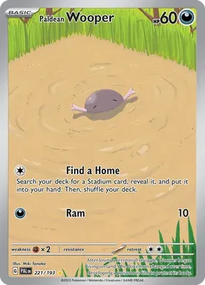 Paldean Wooper #221