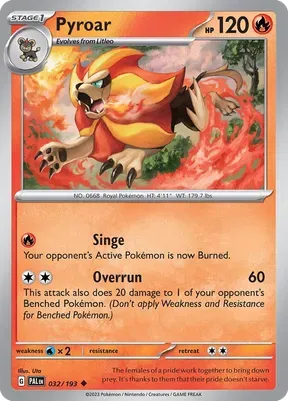 Pyroar #32