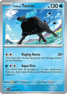 Paldean Tauros #41