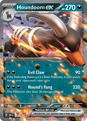 Houndoom ex #134