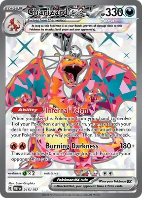 Charizard ex #215