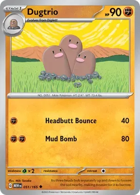 Dugtrio #51