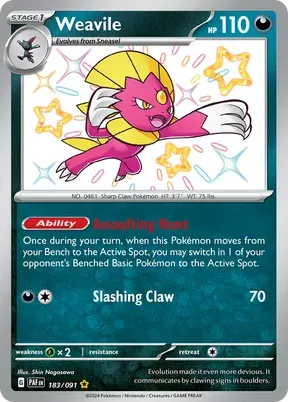 Weavile #183
