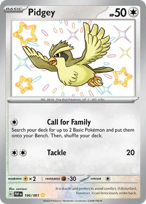 Pidgey #196