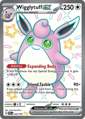 Wigglytuff ex #222