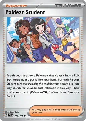 Paldean Student #86