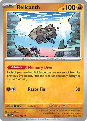 Relicanth #84
