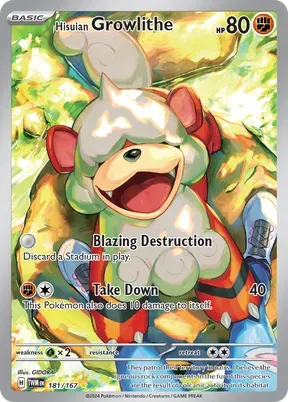 Hisuian Growlithe #181