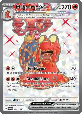 Magcargo ex #191