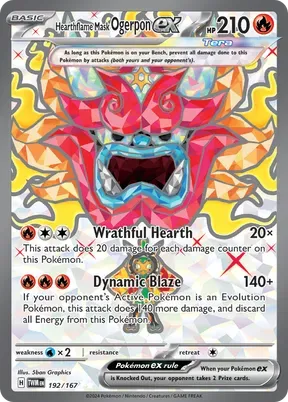 Hearthflame Mask Ogerpon ex #192