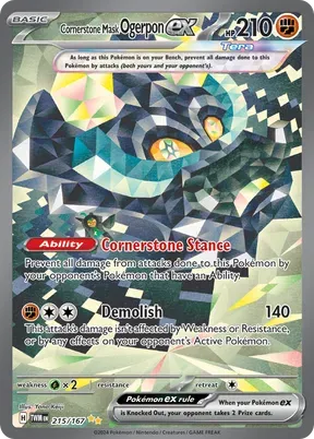 Cornerstone Mask Ogerpon ex #215