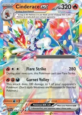 Cinderace ex #28