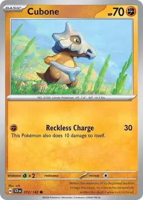 Cubone #72