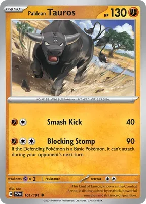 Paldean Tauros #101
