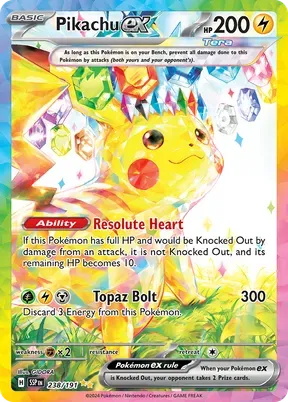 Pikachu ex #238